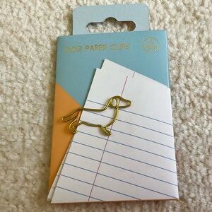 NWT 5 Piece Dog Paper Clips